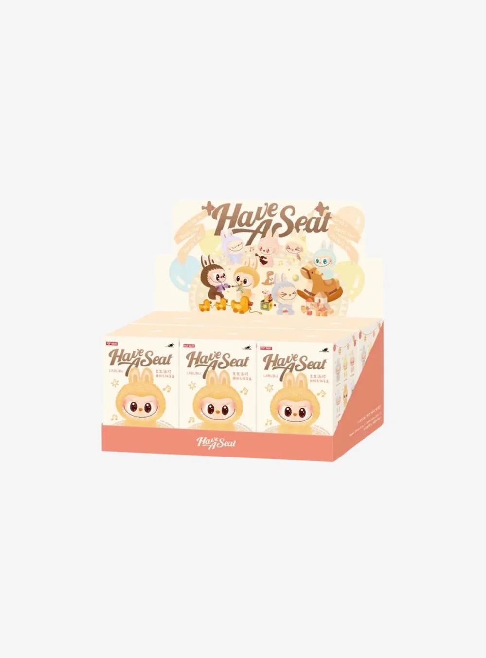 POP MART LABUBU THE MONSTERS HAVE A SEAT VINYL PLUSH (1 BLIND BOX)