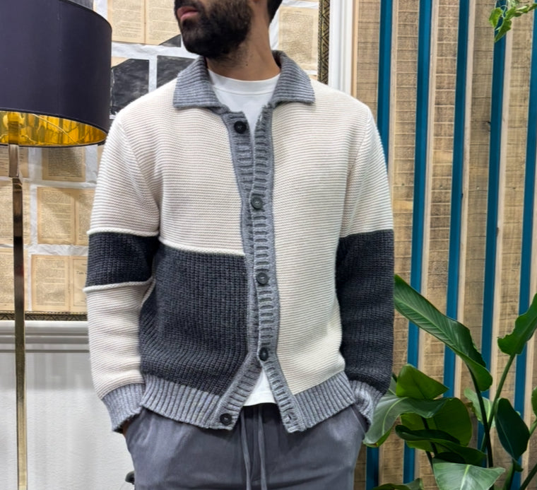 CARDIGAN IN LANA FANTASIA