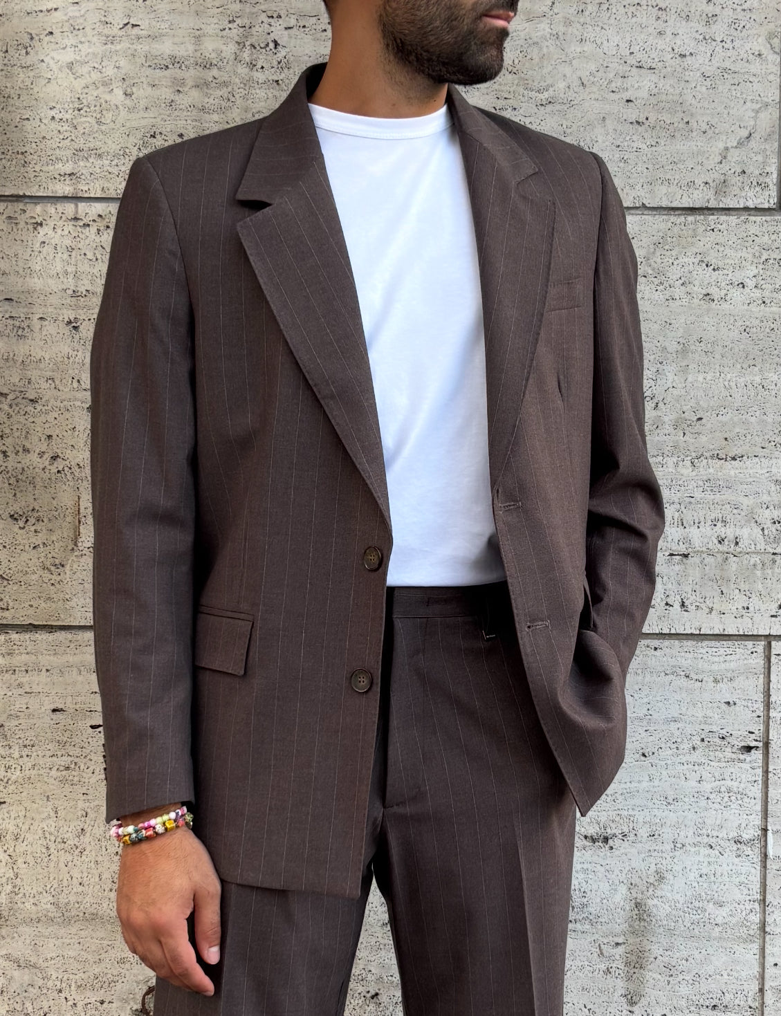 GIACCA OVERSIZE GESSATA
