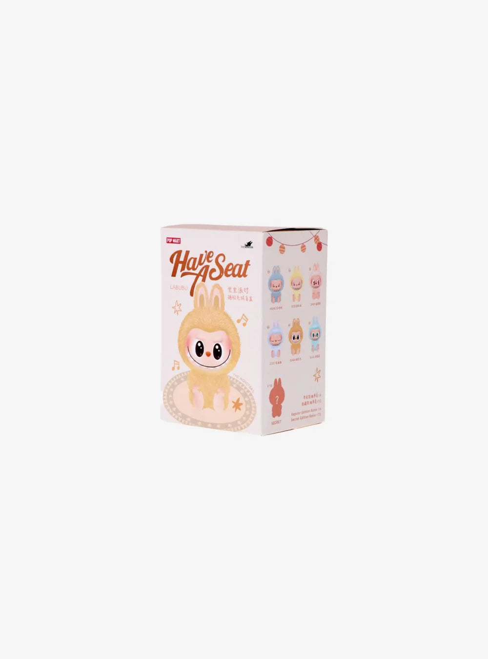 POP MART LABUBU THE MONSTERS HAVE A SEAT VINYL PLUSH (1 BLIND BOX)