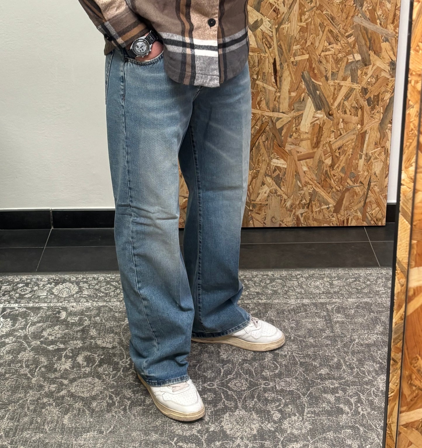 Jeans I'M BRIAN effetto slavato