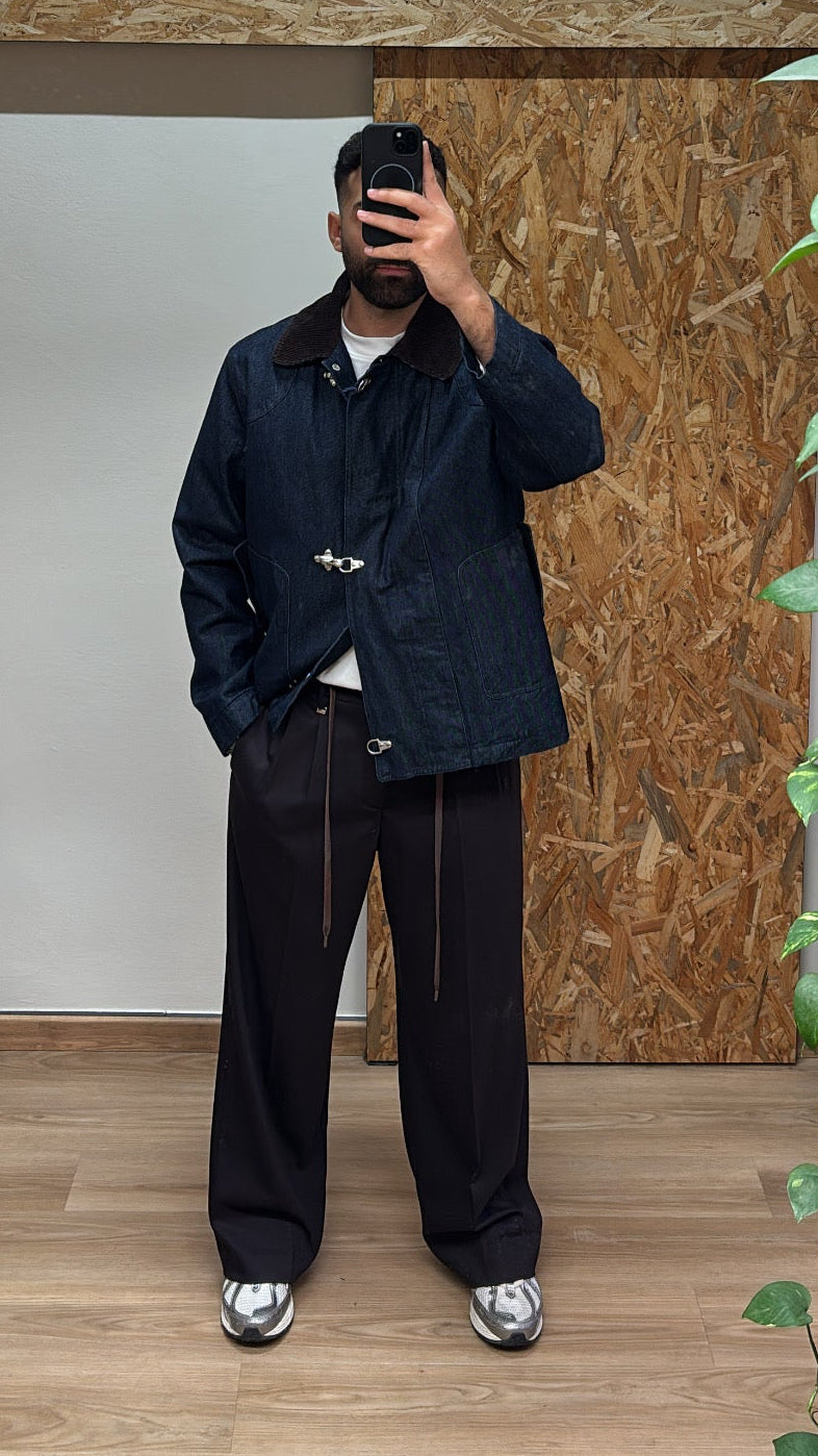 SAHARIANA AVIATOR IN DENIM