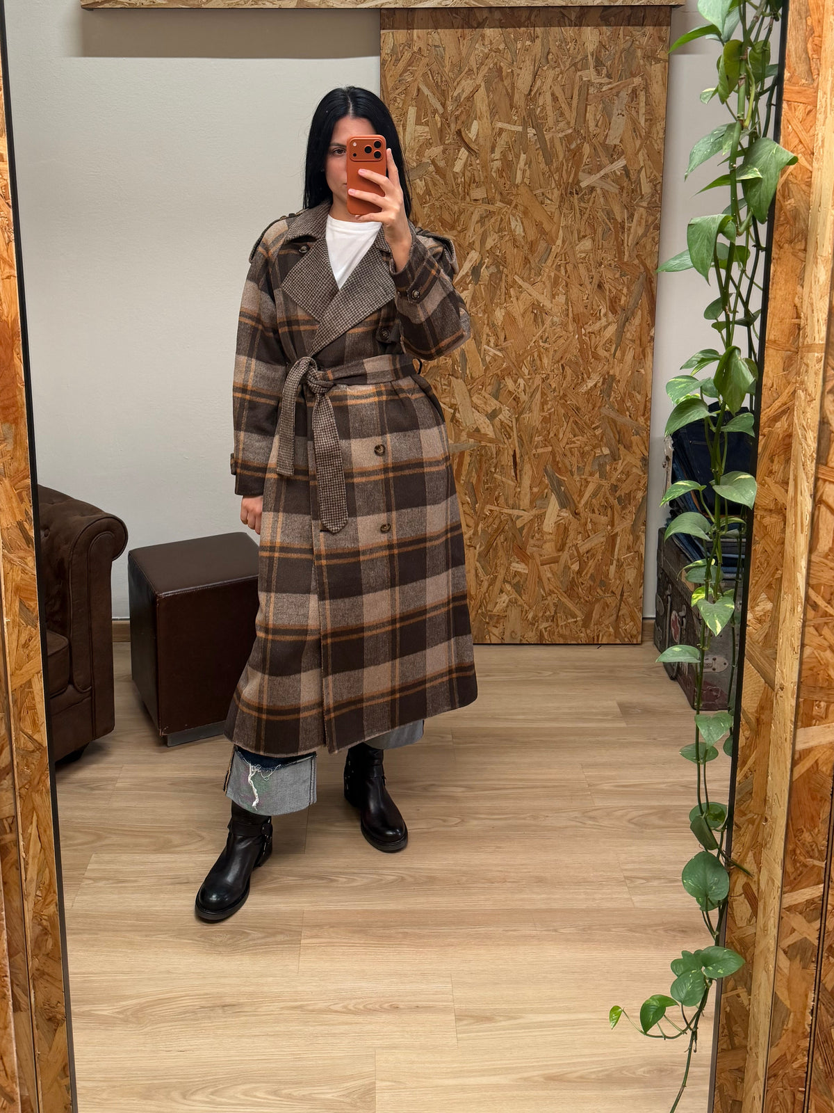 CAPPOTTO TARTAN