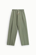 PANTALONI REGULAR-FIT VITA MEDIA CON COULISSE