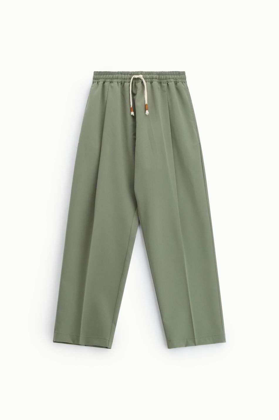 PANTALONI REGULAR-FIT VITA MEDIA CON COULISSE