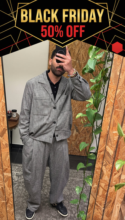 GIACCA CAMICIA CON ABBOTTONATURA SINGOLA