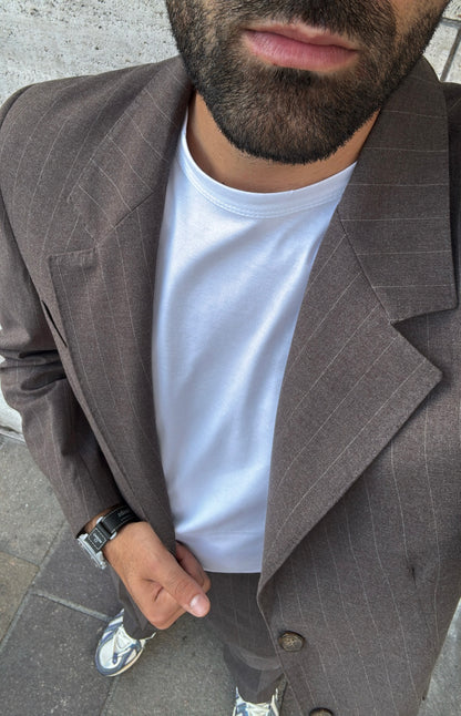 GIACCA OVERSIZE GESSATA