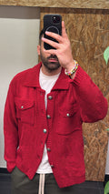 KNIT OVERSHIRT