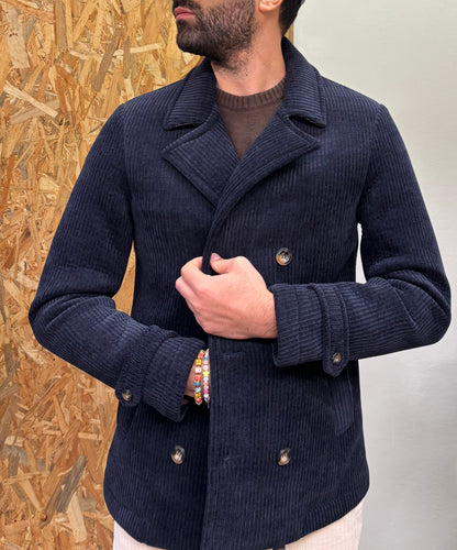 CAPPOTTO DOPPIO PETTO A COSTE