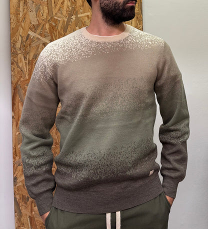 MAGLIA GIROCOLLO FANTASIA