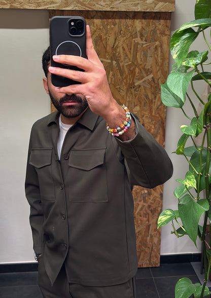 GIACCA A CAMICIA CON BOTTONI