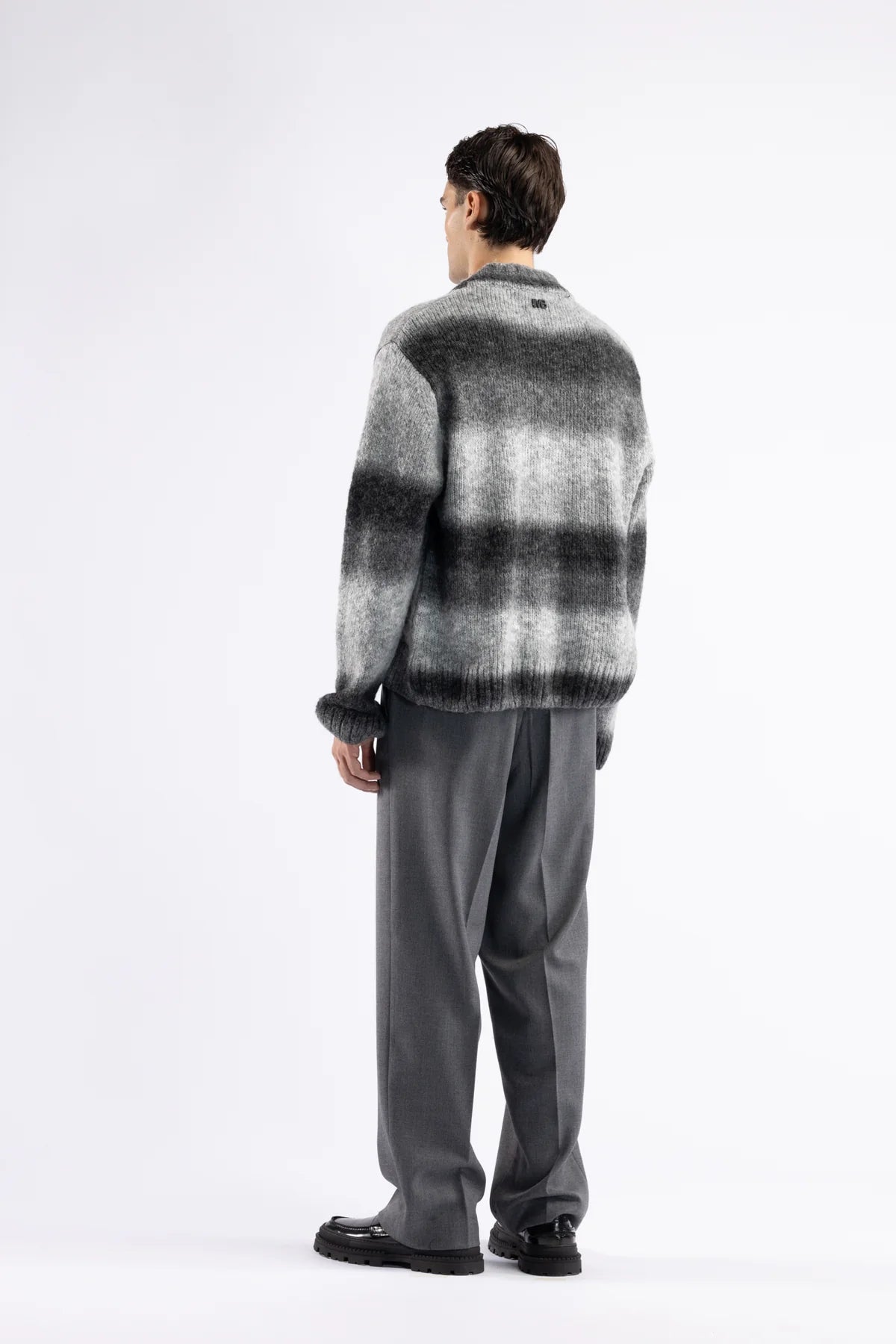 CARDIGAN TIE DYE PATTERNED