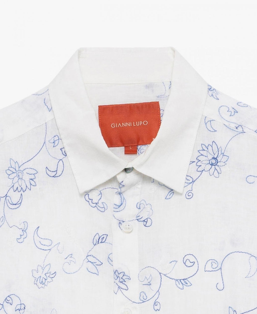 CAMICIA RICAMO FIORI