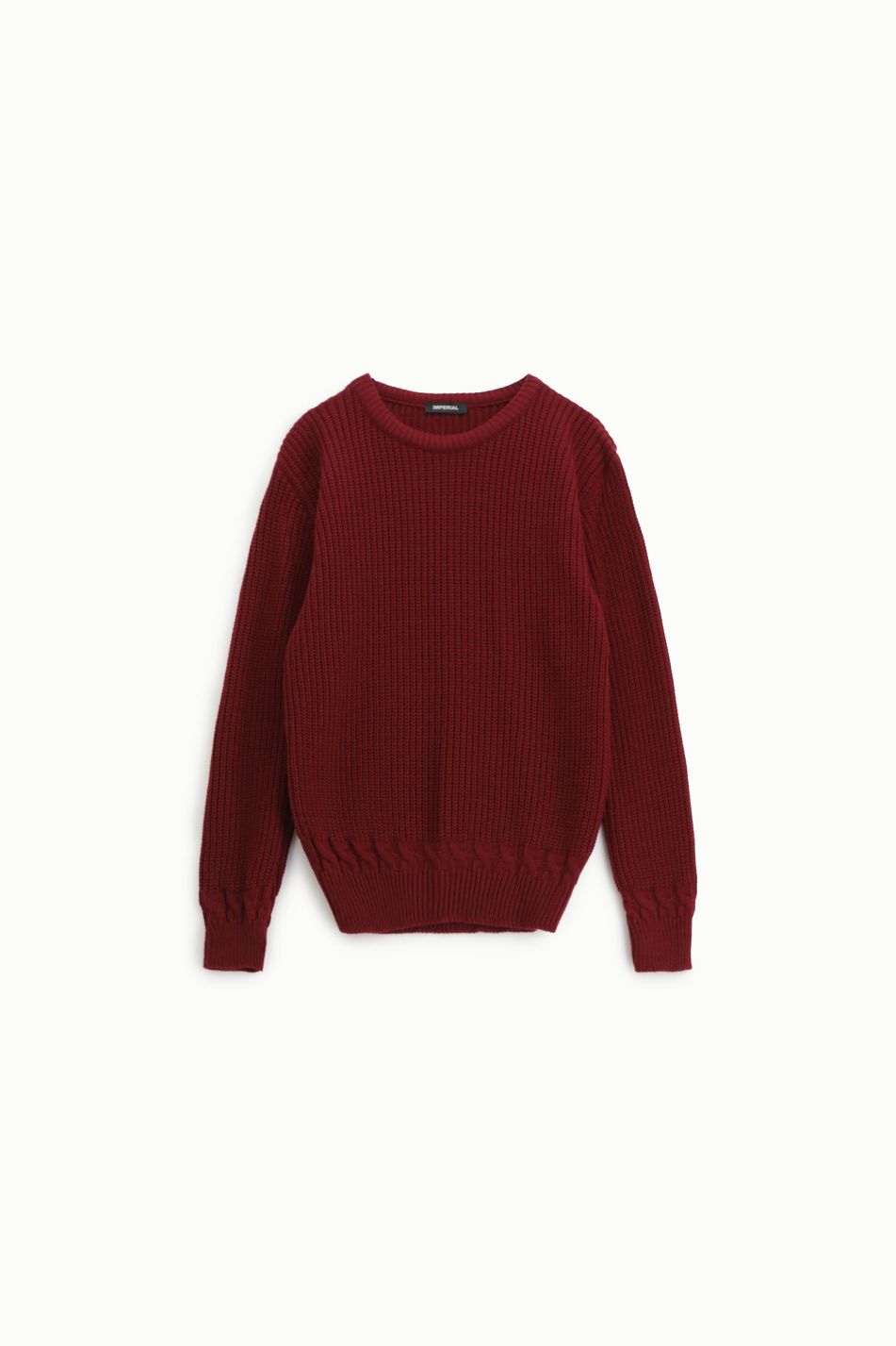 MAGLIONE CON SCOLLO ROTONDO