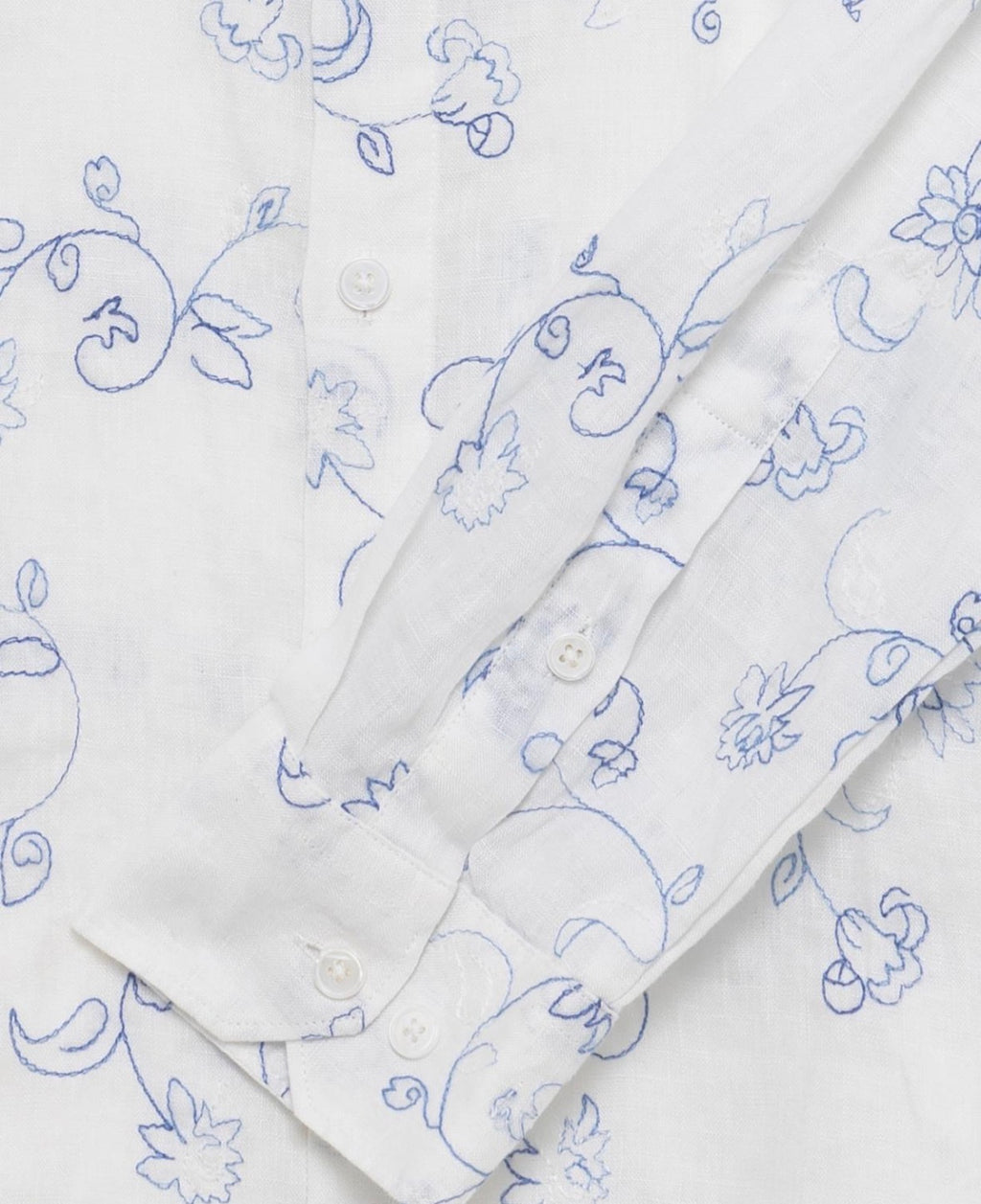 CAMICIA RICAMO FIORI