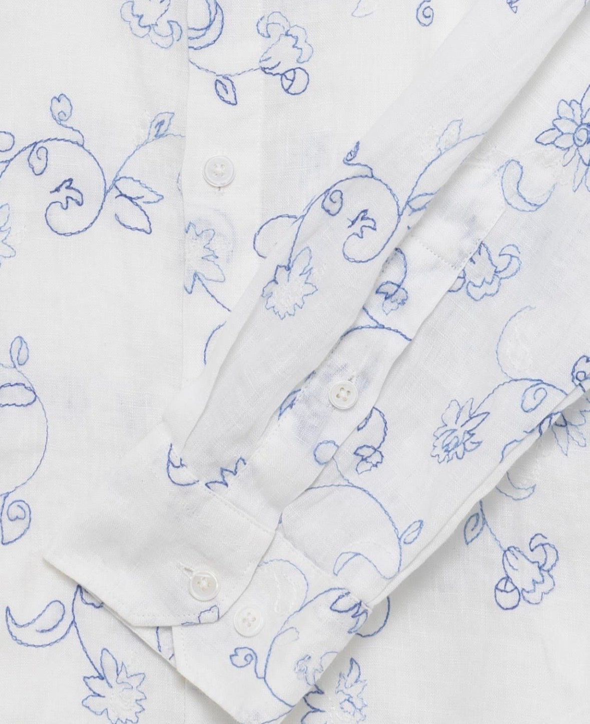 CAMICIA RICAMO FIORI