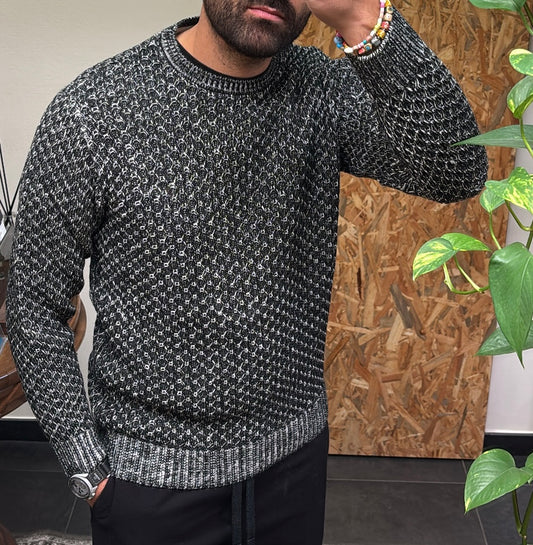 MAGLIA PARICOLLO INTRECCIO