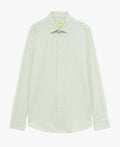CAMICIA A RIGHE VERDE