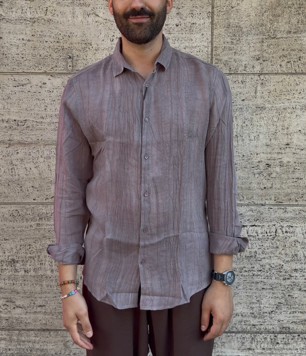 CAMICIA MALVA