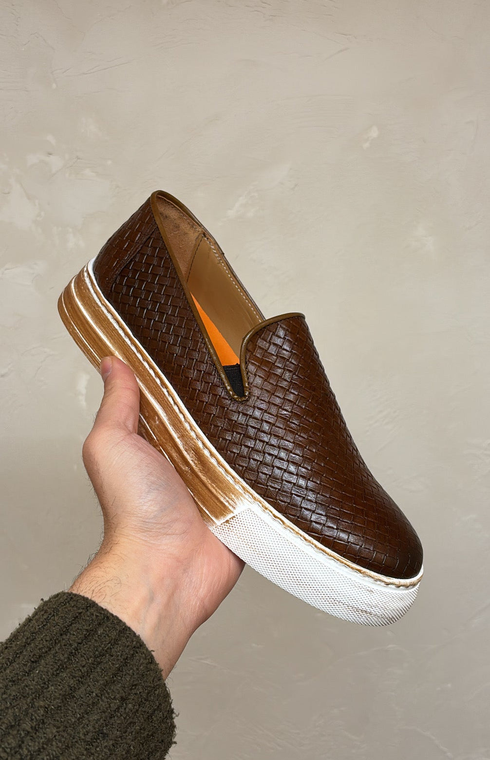 SLIP ON INTRECCIATA