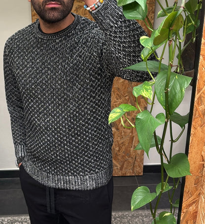 MAGLIA PARICOLLO INTRECCIO