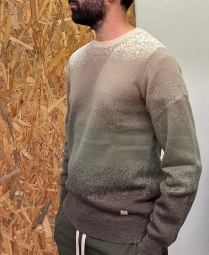 MAGLIA GIROCOLLO FANTASIA