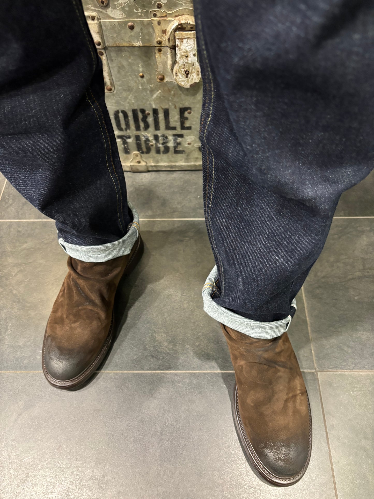 STIVALETTO IN CAMOSCIO