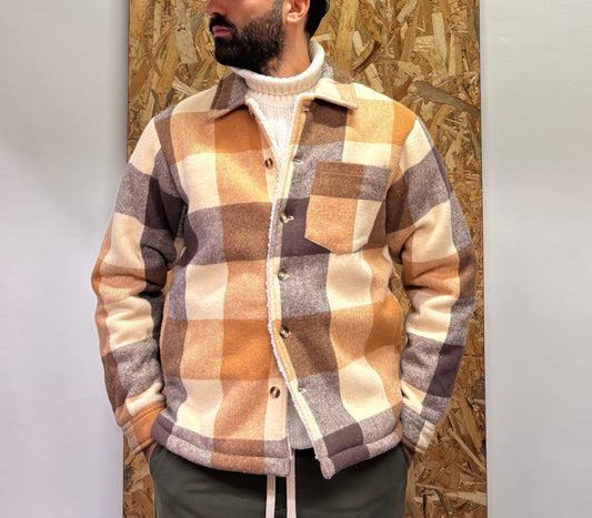 GIACCA A QUADRI CON IMBOTTITURA