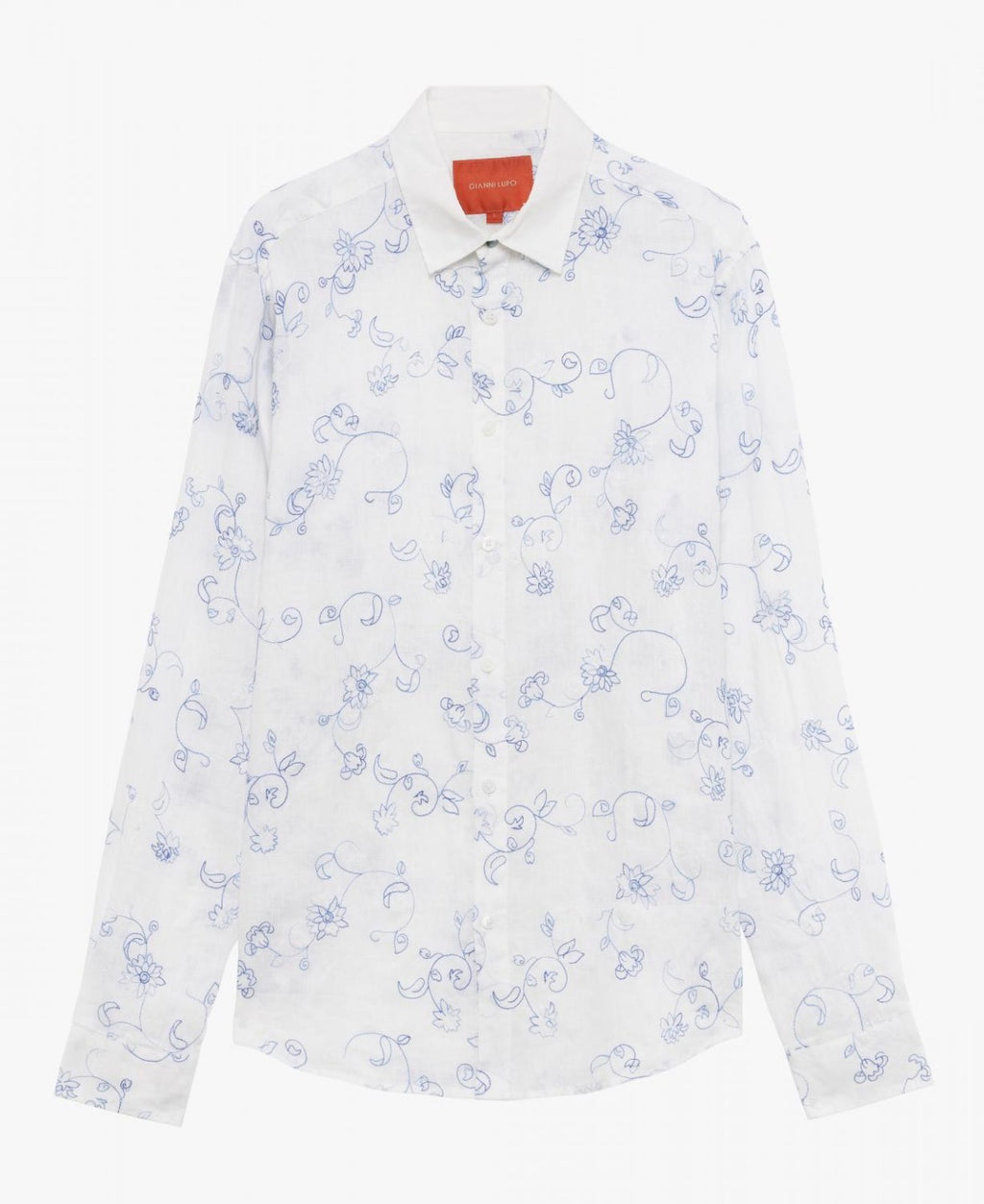 CAMICIA RICAMO FIORI