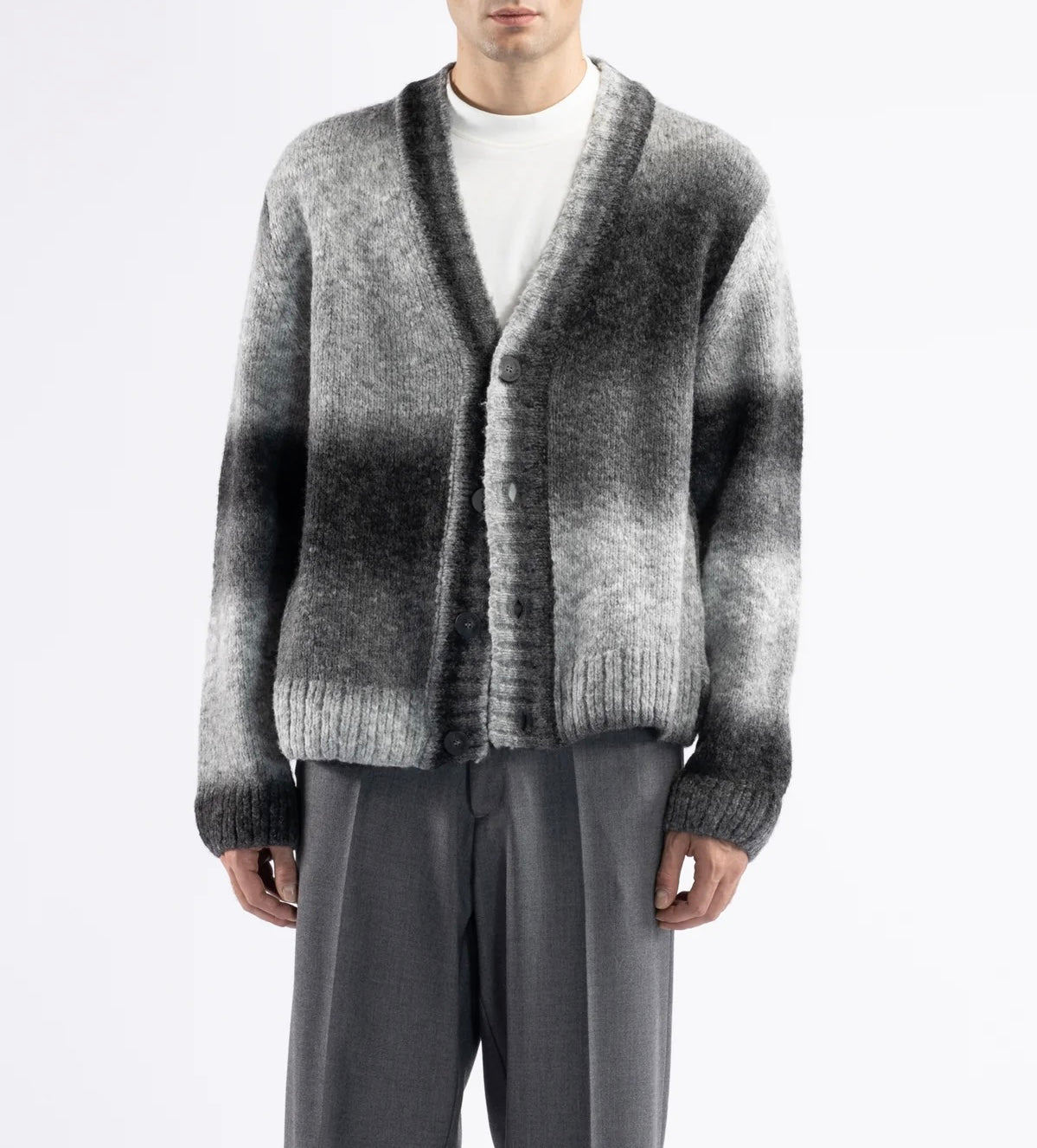 CARDIGAN TIE DYE PATTERNED