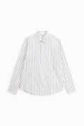 CAMICIA A RIGHE COLLO CLASSICO MANICA LUNGA
