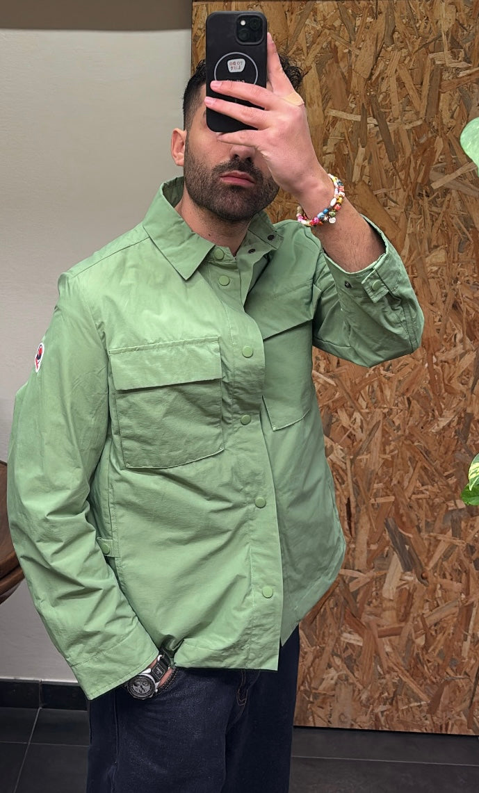 GIACCA IN NYLON COTONE WATER REPELLENT