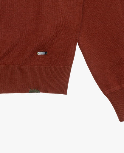 MAGLIA GIROCOLLO CON RICAMI