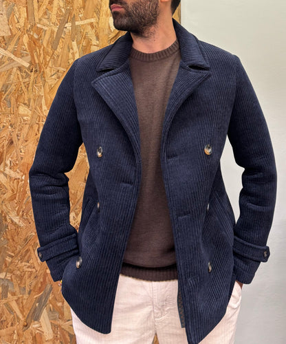 CAPPOTTO DOPPIO PETTO A COSTE