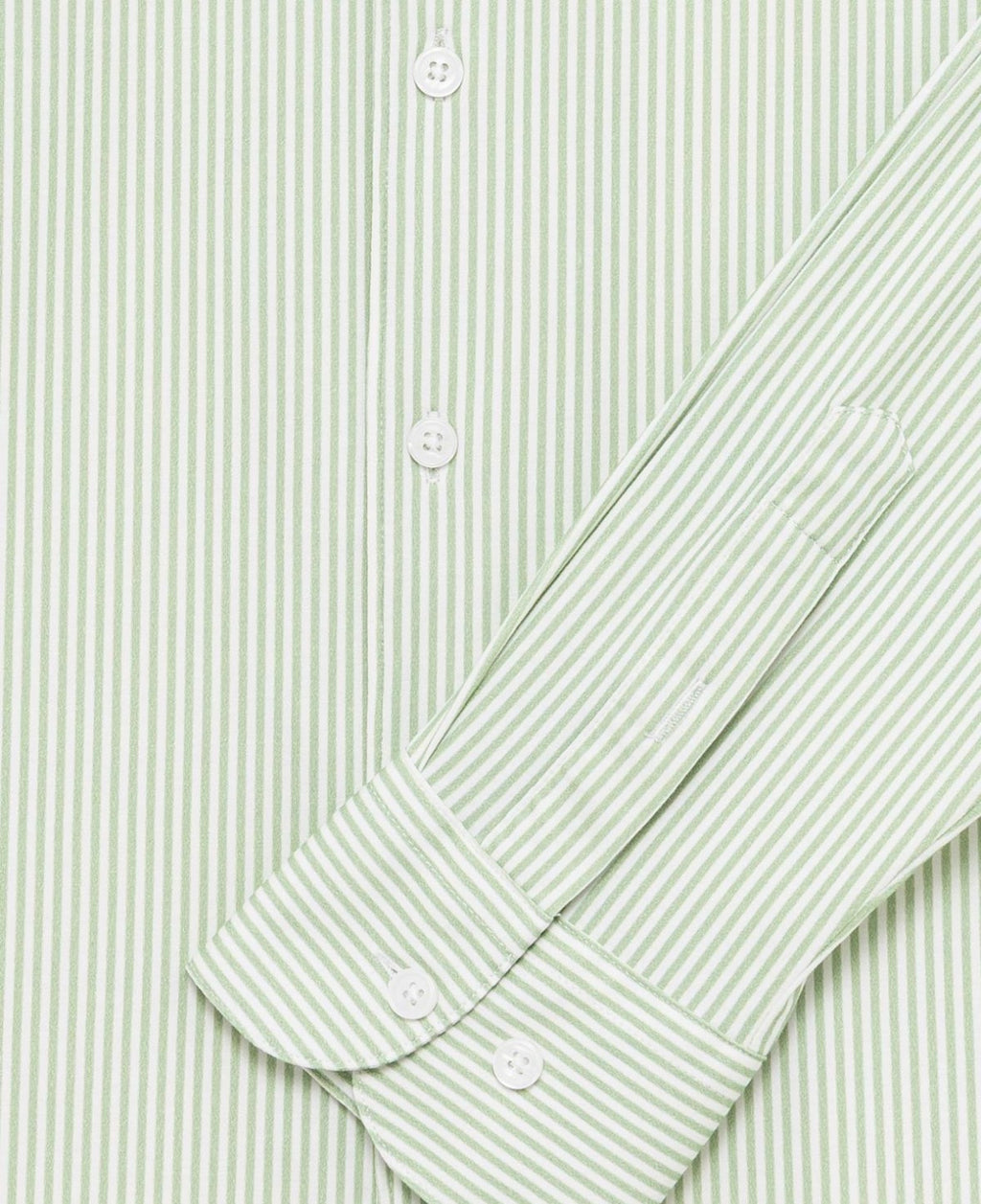 CAMICIA A RIGHE VERDE