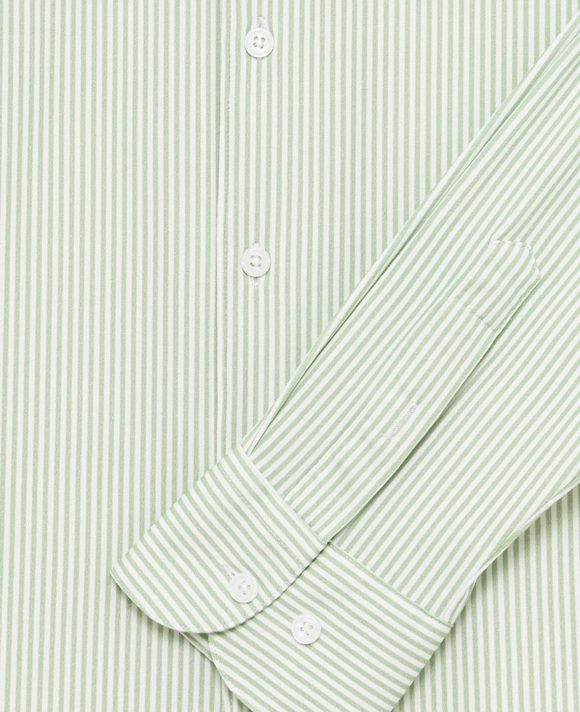 CAMICIA A RIGHE VERDE