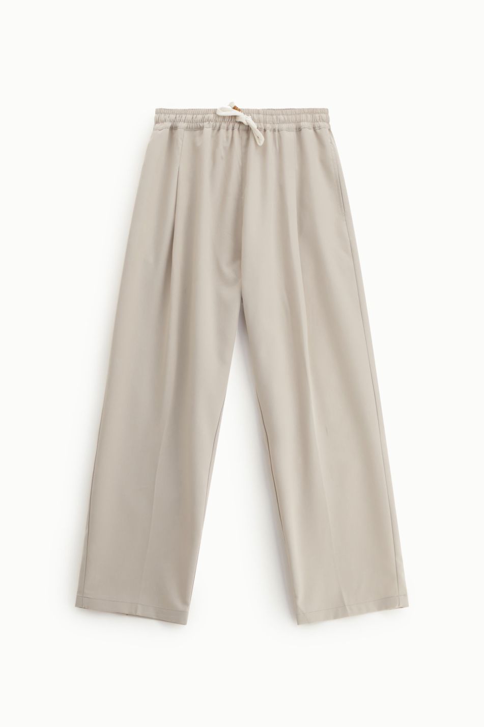 PANTALONI REGULAR-FIT VITA MEDIA CON COULISSE