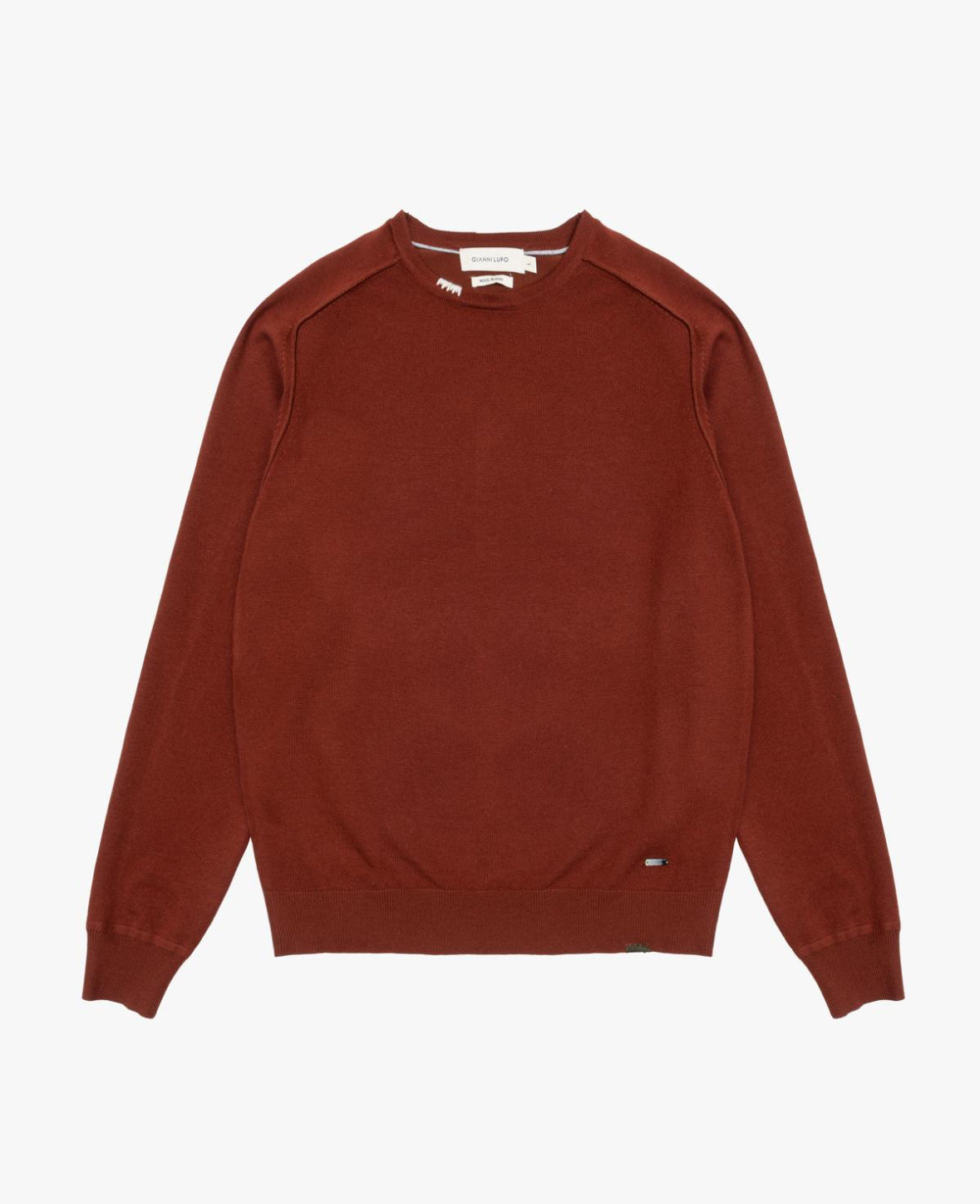 MAGLIA GIROCOLLO CON RICAMI