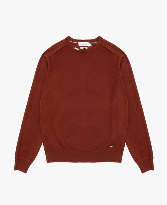 MAGLIA GIROCOLLO CON RICAMI