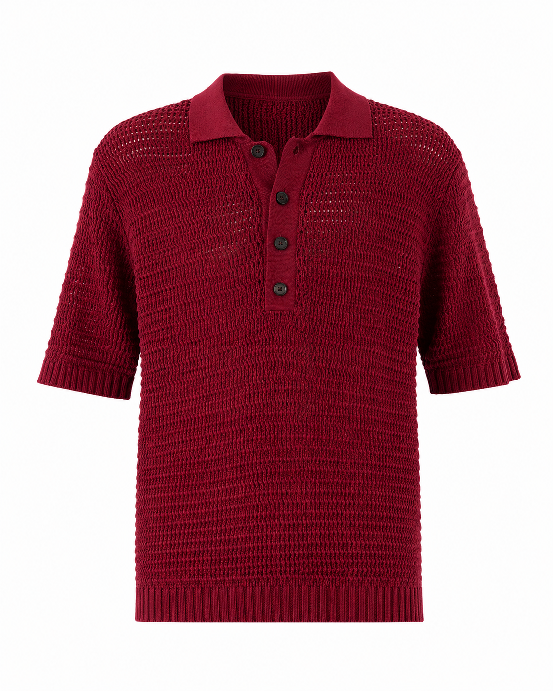 POLO CROCHET IN MAGLIA